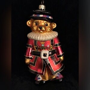 Christopher Radko Beefeater Bear Ornament